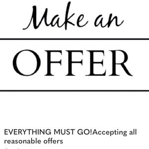 Everything MUST GO!!!